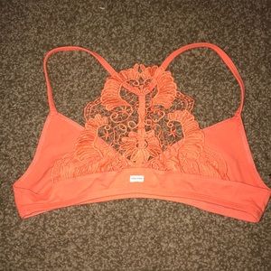 Volcom orange bralette